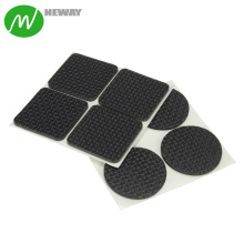 Square Back Self Adhesive Silicone Feet Pads